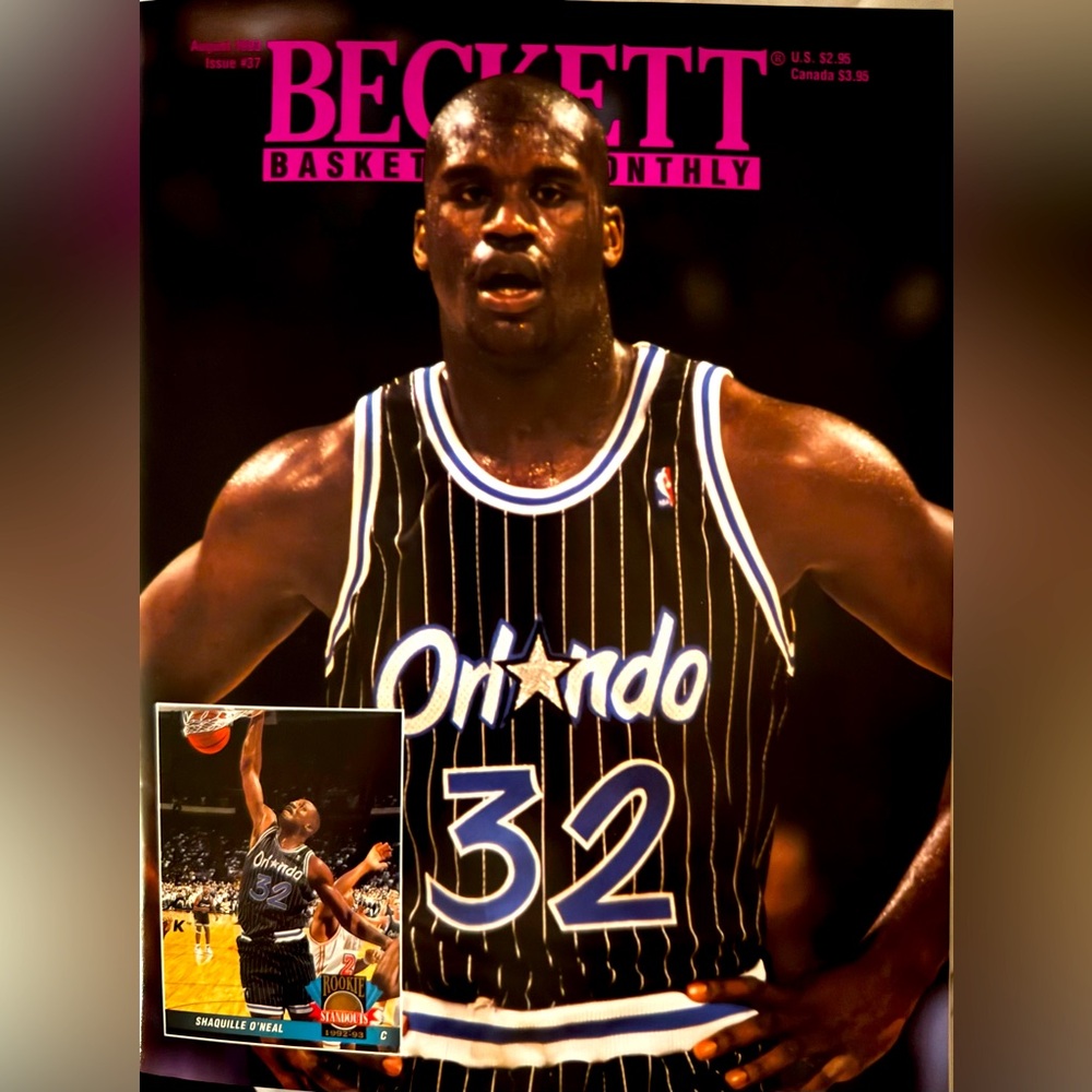 Beckett Basketball Monthly #37 August Shaquille O’Neal Cover